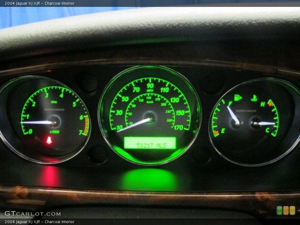 Charcoal Interior Gauges for the 2004 Jaguar XJ XJR #95798934