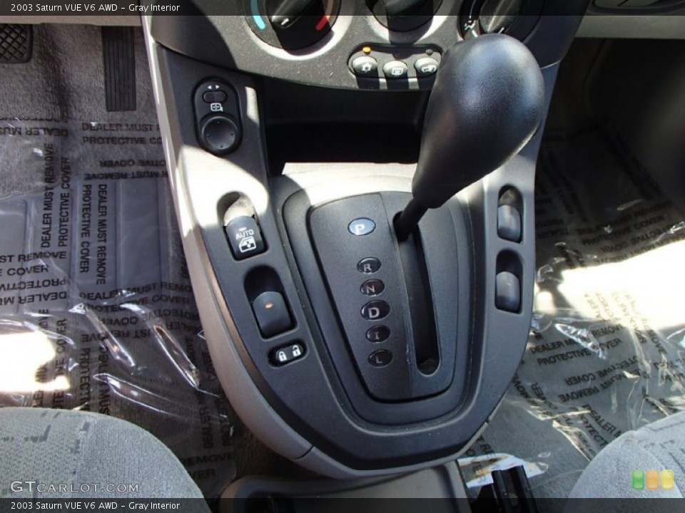 Gray Interior Transmission for the 2003 Saturn VUE V6 AWD #95800317