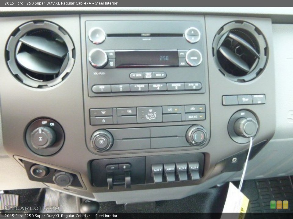 Steel Interior Controls for the 2015 Ford F250 Super Duty XL Regular Cab 4x4 #95802246