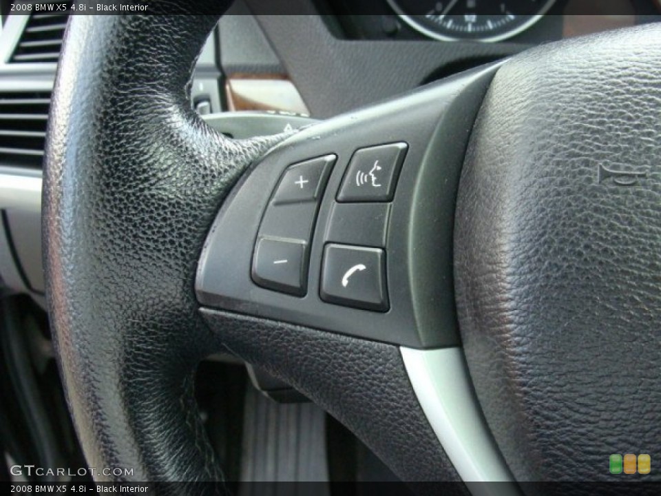 Black Interior Controls for the 2008 BMW X5 4.8i #95814522