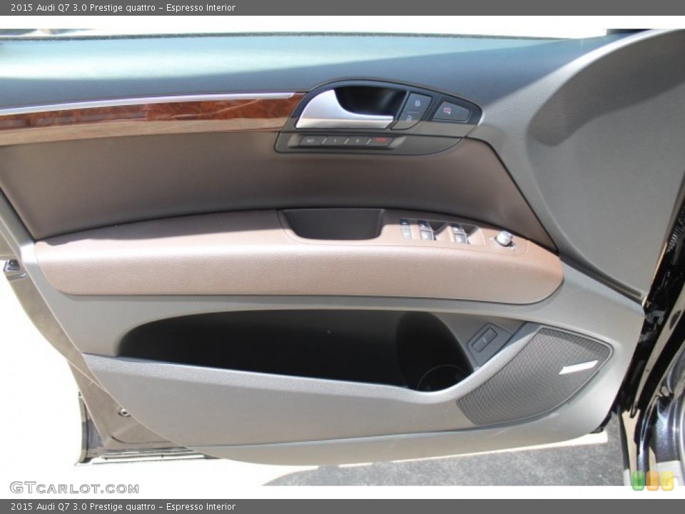 Espresso Interior Door Panel for the 2015 Audi Q7 3.0 Prestige quattro #95822034