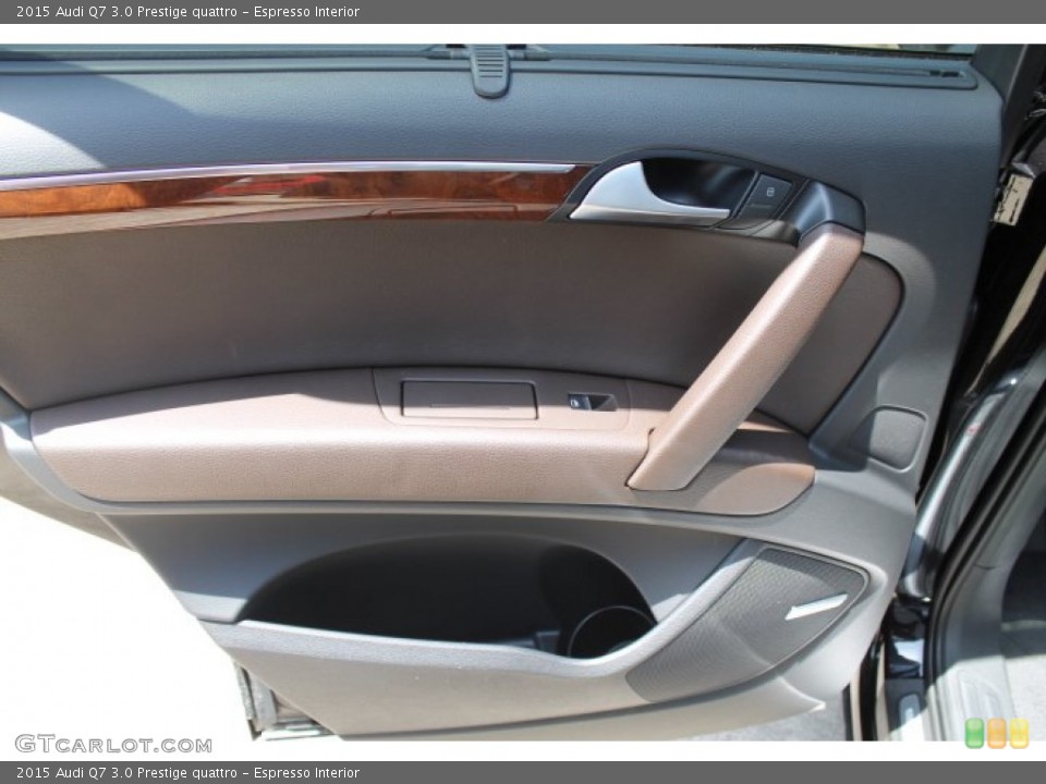 Espresso Interior Door Panel for the 2015 Audi Q7 3.0 Prestige quattro #95822469