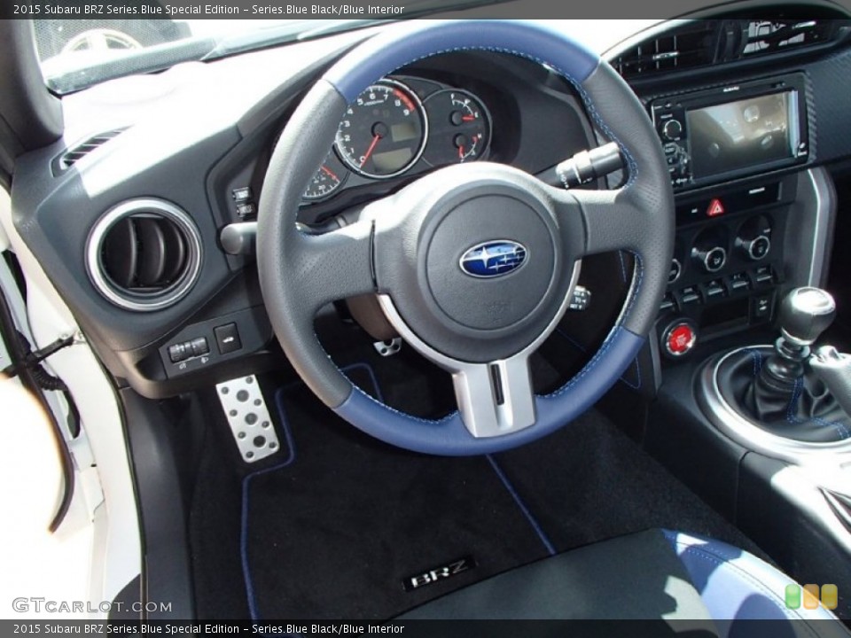 Series.Blue Black/Blue Interior Steering Wheel for the 2015 Subaru BRZ Series.Blue Special Edition #95826354