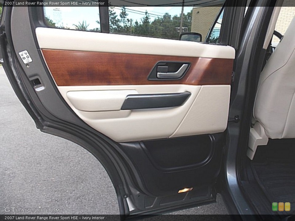 Ivory Interior Door Panel for the 2007 Land Rover Range Rover Sport HSE #95827108