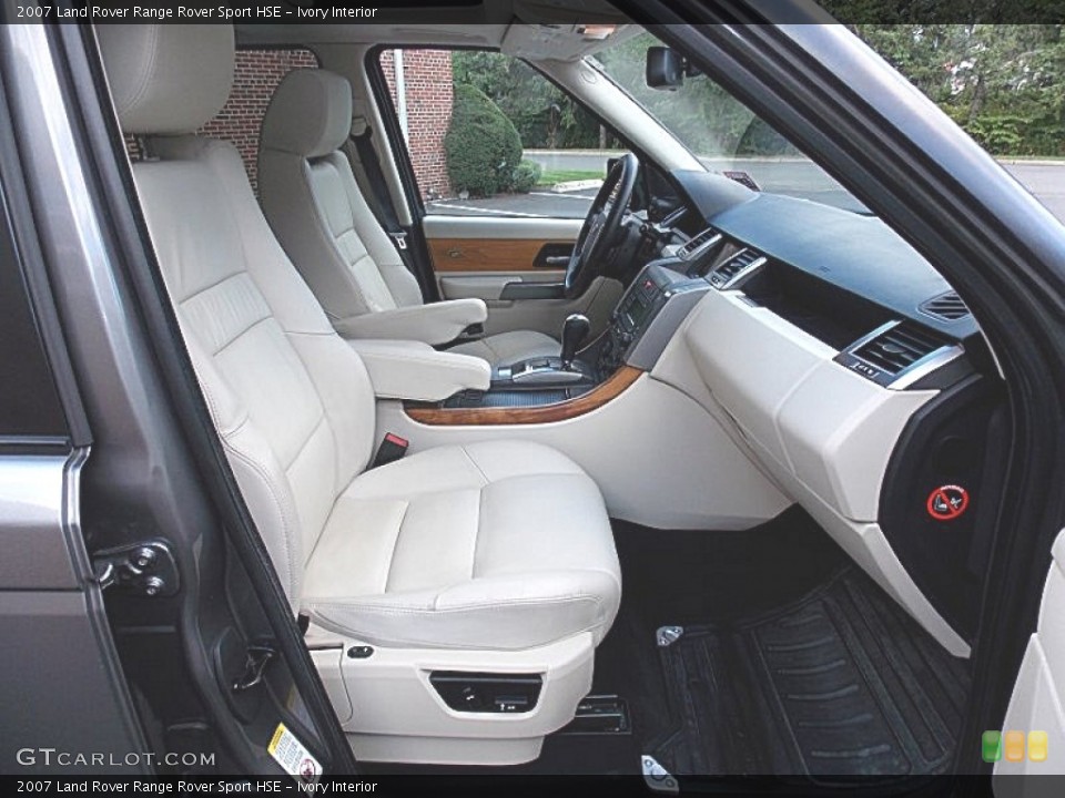 Ivory Interior Front Seat for the 2007 Land Rover Range Rover Sport HSE #95827233