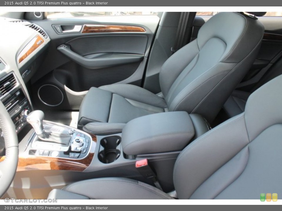 Black Interior Front Seat for the 2015 Audi Q5 2.0 TFSI Premium Plus quattro #95827257