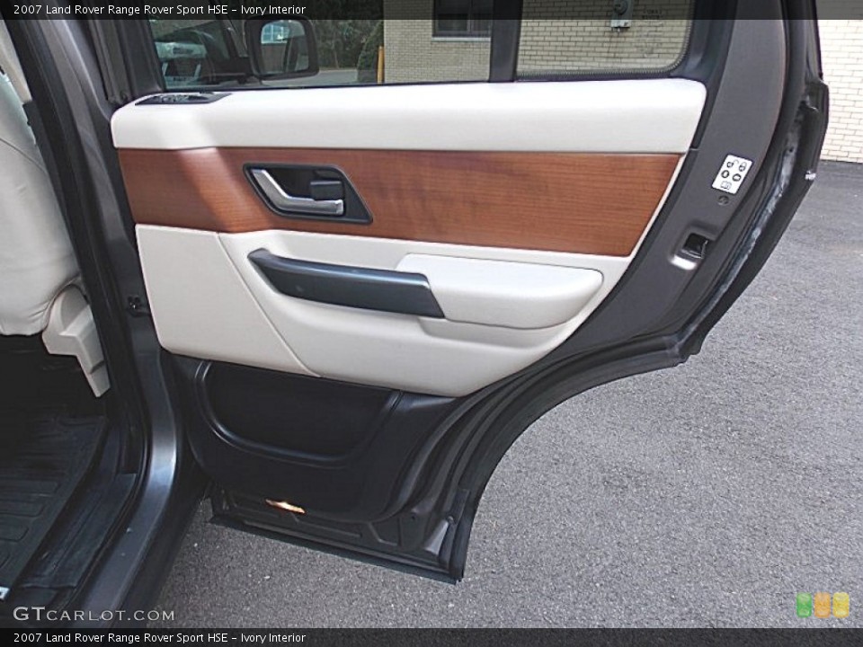 Ivory Interior Door Panel for the 2007 Land Rover Range Rover Sport HSE #95827287