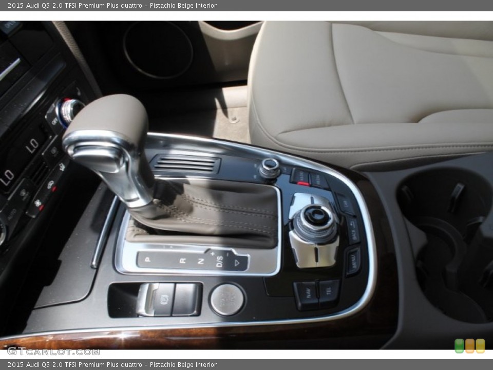 Pistachio Beige Interior Transmission for the 2015 Audi Q5 2.0 TFSI Premium Plus quattro #95827917