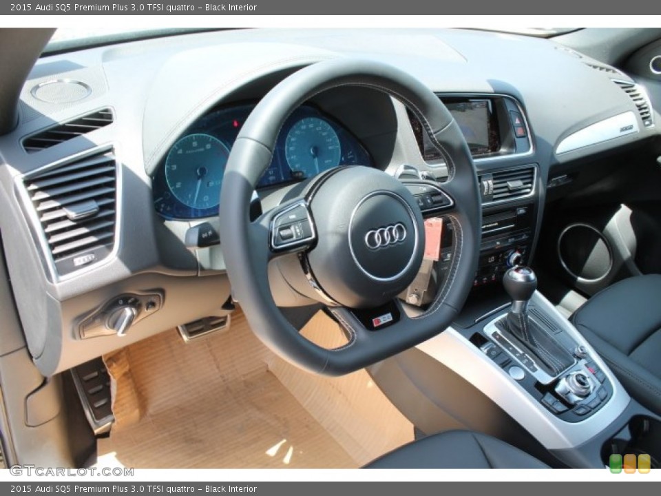 Black Interior Photo for the 2015 Audi SQ5 Premium Plus 3.0 TFSI quattro #95828184