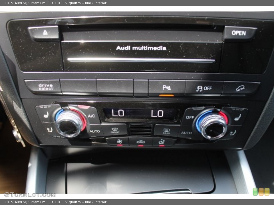 Black Interior Controls for the 2015 Audi SQ5 Premium Plus 3.0 TFSI quattro #95828241