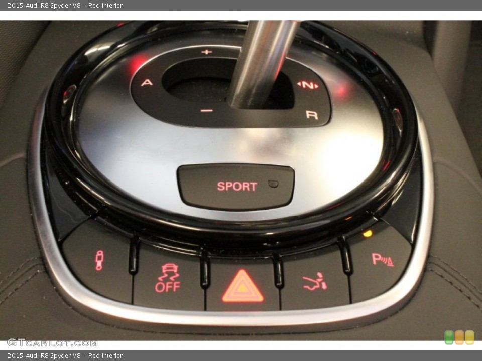 Red Interior Transmission for the 2015 Audi R8 Spyder V8 #95837722