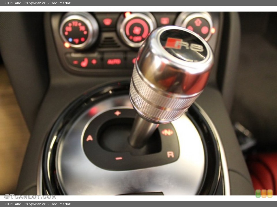 Red Interior Transmission for the 2015 Audi R8 Spyder V8 #95837743