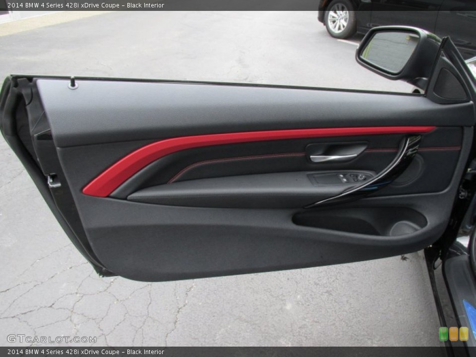 Black Interior Door Panel for the 2014 BMW 4 Series 428i xDrive Coupe #95837953