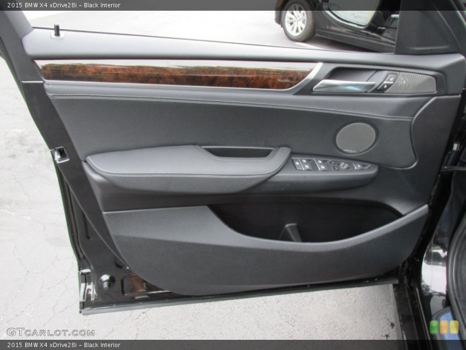 Black Interior Door Panel for the 2015 BMW X4 xDrive28i #95838843