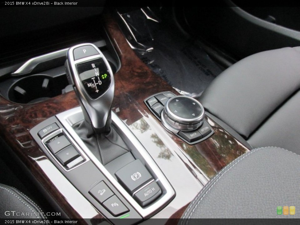 Black Interior Transmission for the 2015 BMW X4 xDrive28i #95838979