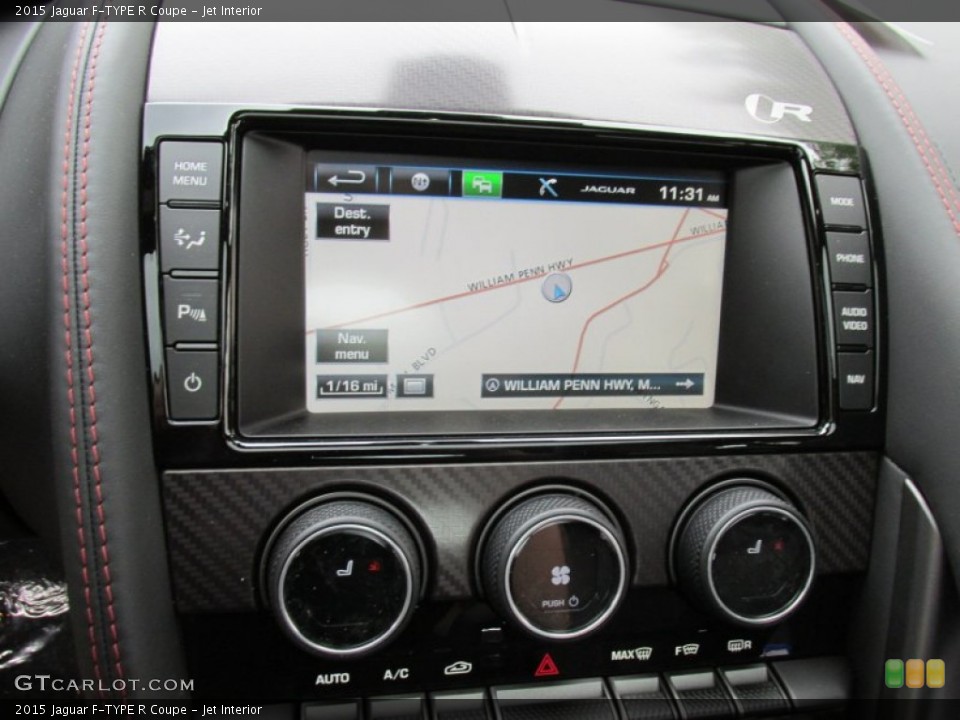Jet Interior Navigation for the 2015 Jaguar F-TYPE R Coupe #95839858