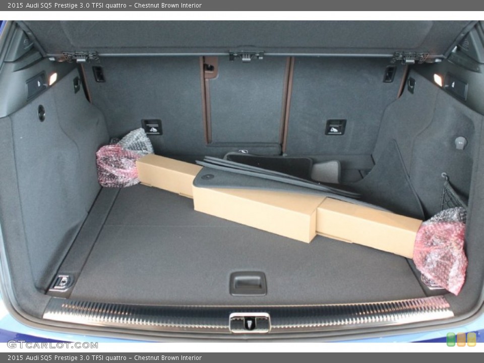 Chestnut Brown Interior Trunk for the 2015 Audi SQ5 Prestige 3.0 TFSI quattro #95839984