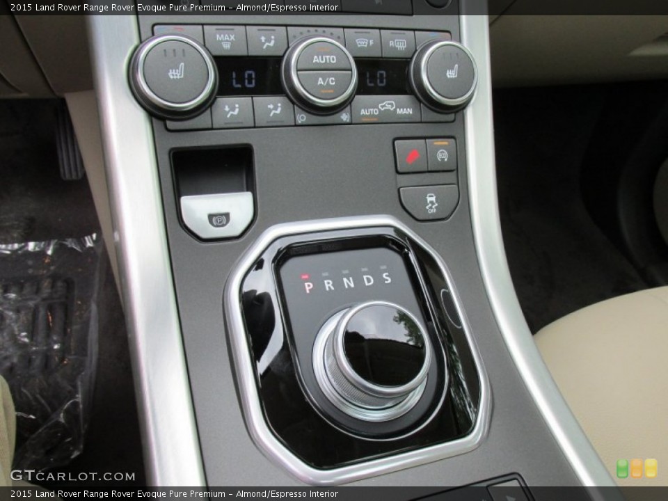 Almond/Espresso Interior Transmission for the 2015 Land Rover Range Rover Evoque Pure Premium #95840329