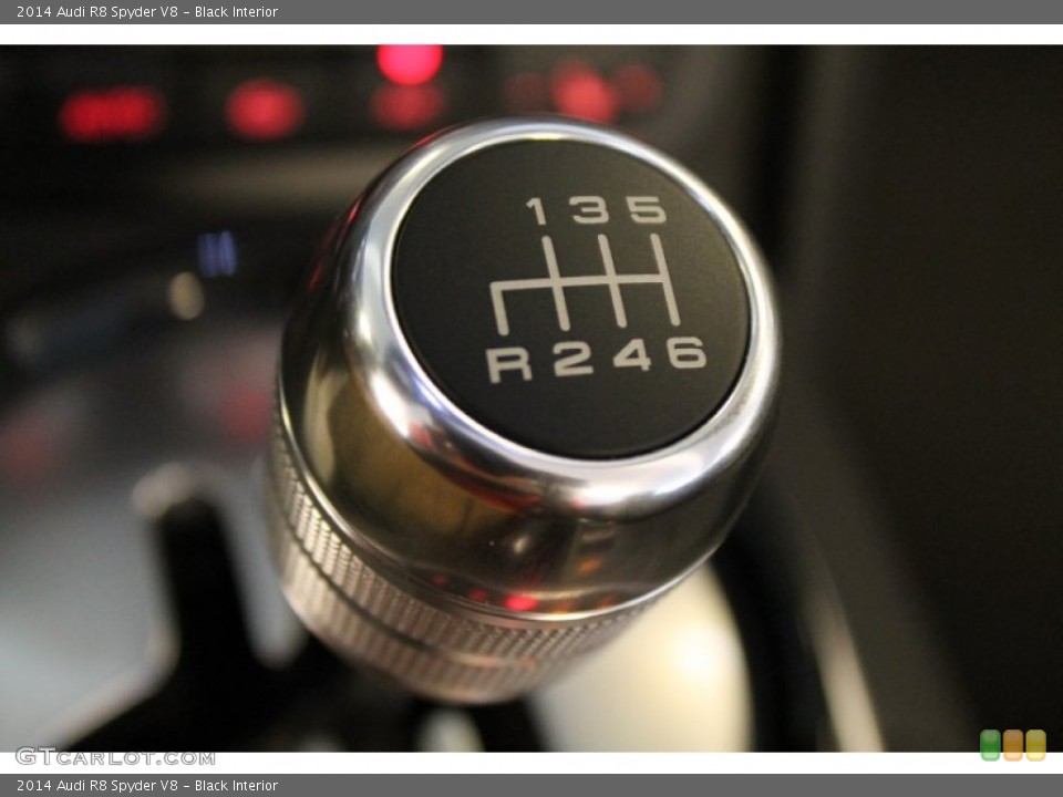 Black Interior Transmission for the 2014 Audi R8 Spyder V8 #95840485