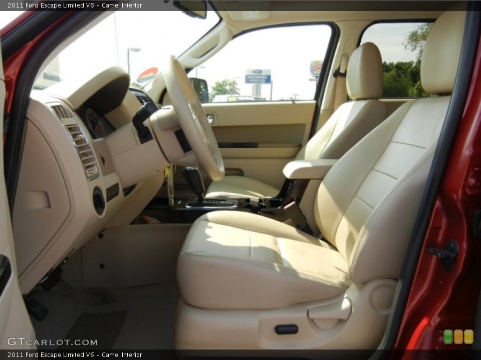 Camel Interior Photo for the 2011 Ford Escape Limited V6 #95843293