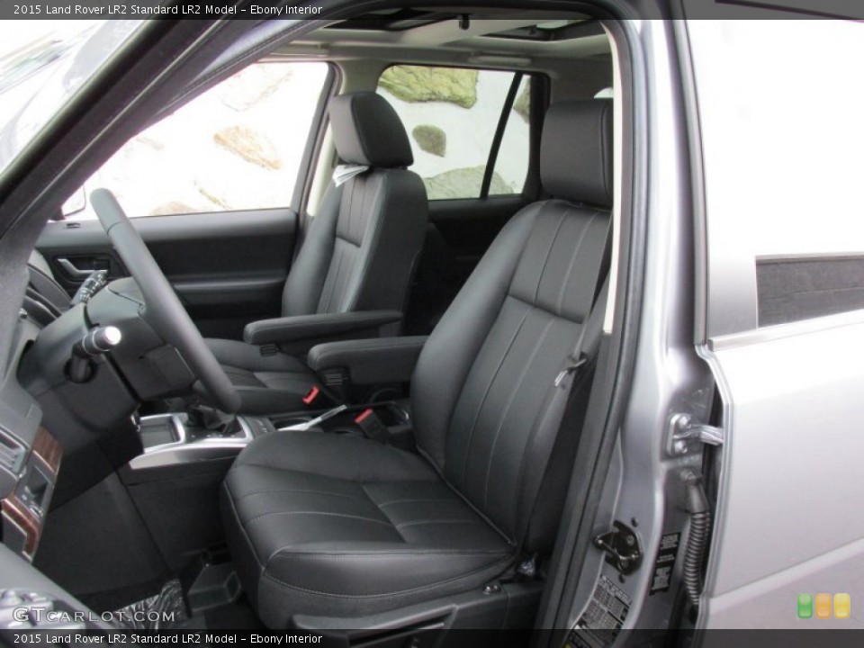 Ebony Interior Front Seat for the 2015 Land Rover LR2  #95843473