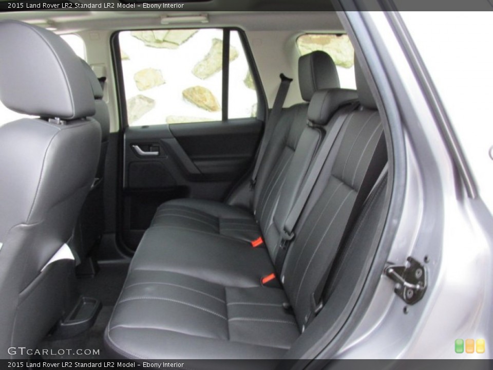 Ebony Interior Rear Seat for the 2015 Land Rover LR2  #95843494