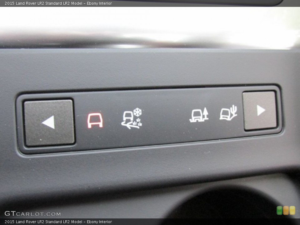 Ebony Interior Controls for the 2015 Land Rover LR2  #95843557