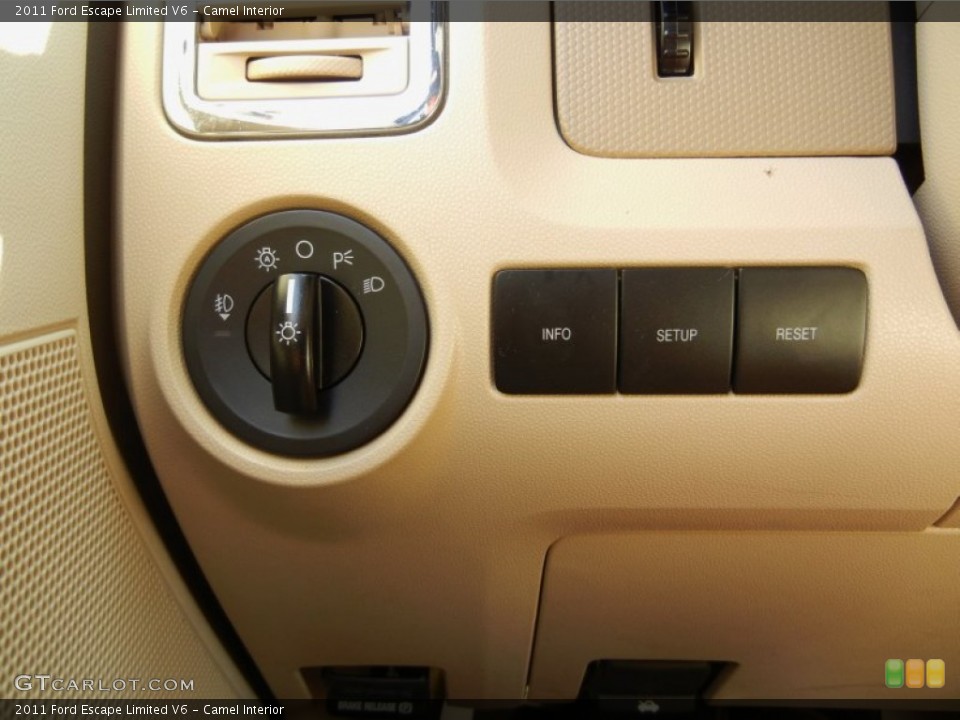 Camel Interior Controls for the 2011 Ford Escape Limited V6 #95843566