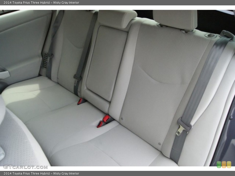 Misty Gray 2014 Toyota Prius Interiors