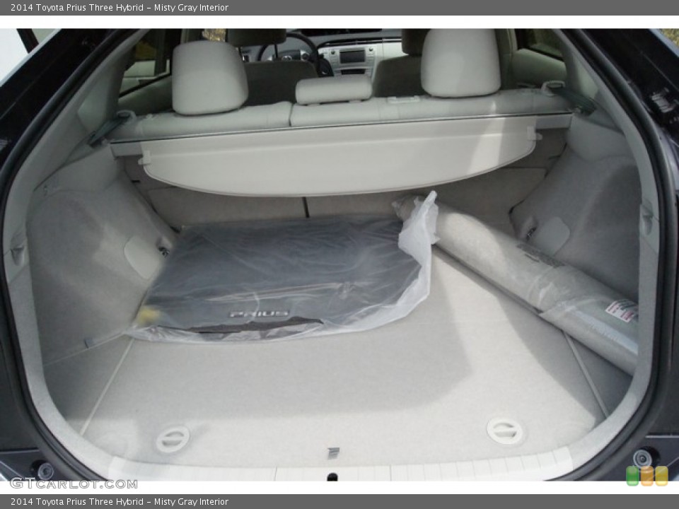 Misty Gray Interior Trunk for the 2014 Toyota Prius Three Hybrid #95844881