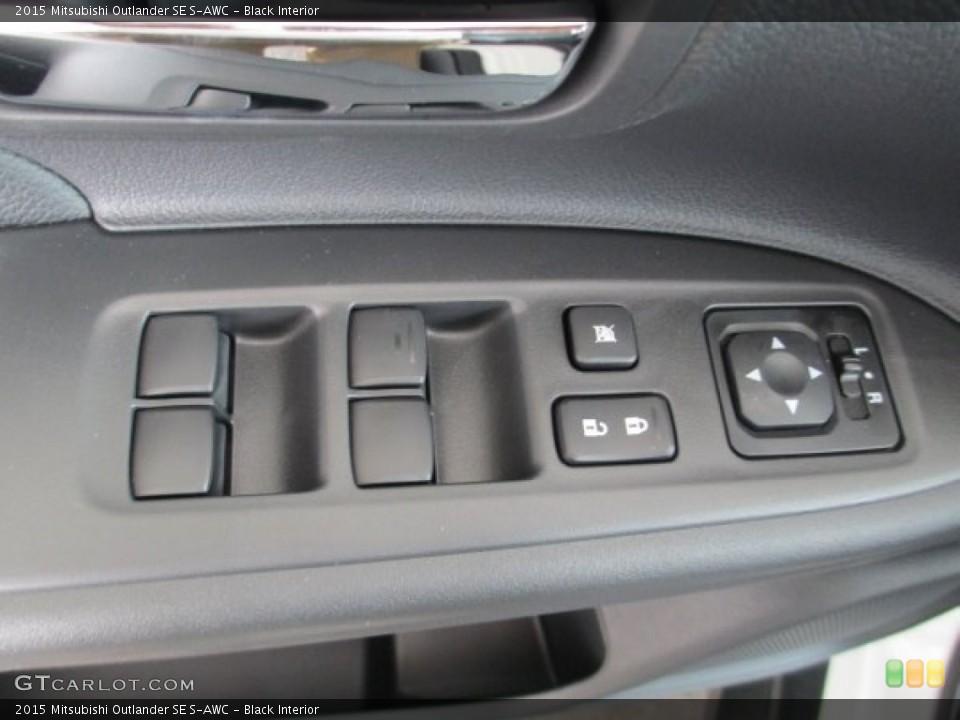 Black Interior Controls for the 2015 Mitsubishi Outlander SE S-AWC #95845105