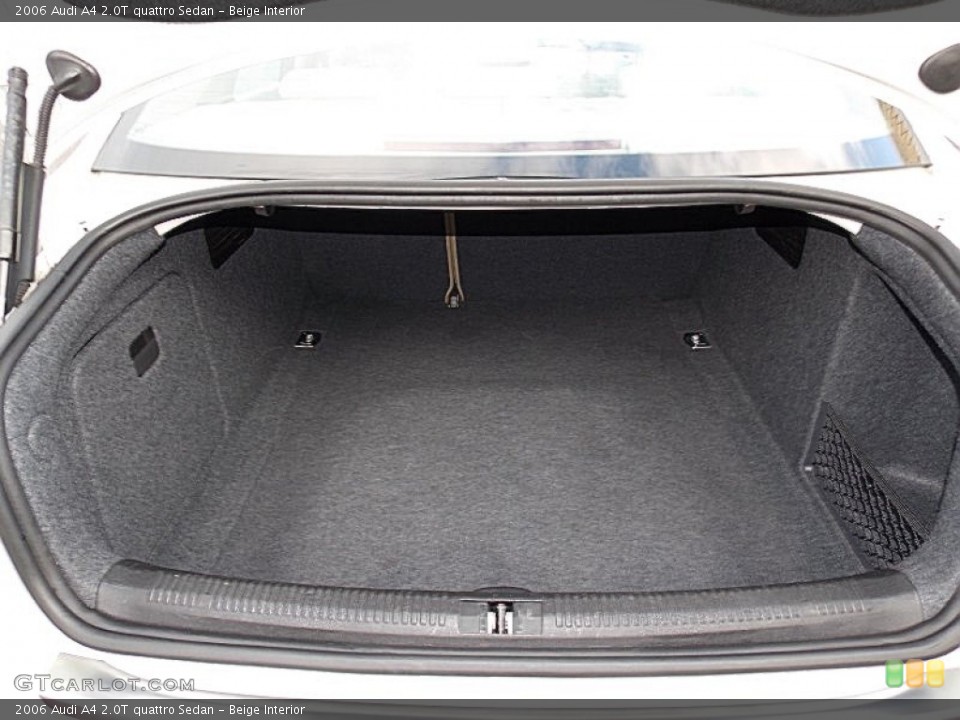 Beige Interior Trunk for the 2006 Audi A4 2.0T quattro Sedan #95852401