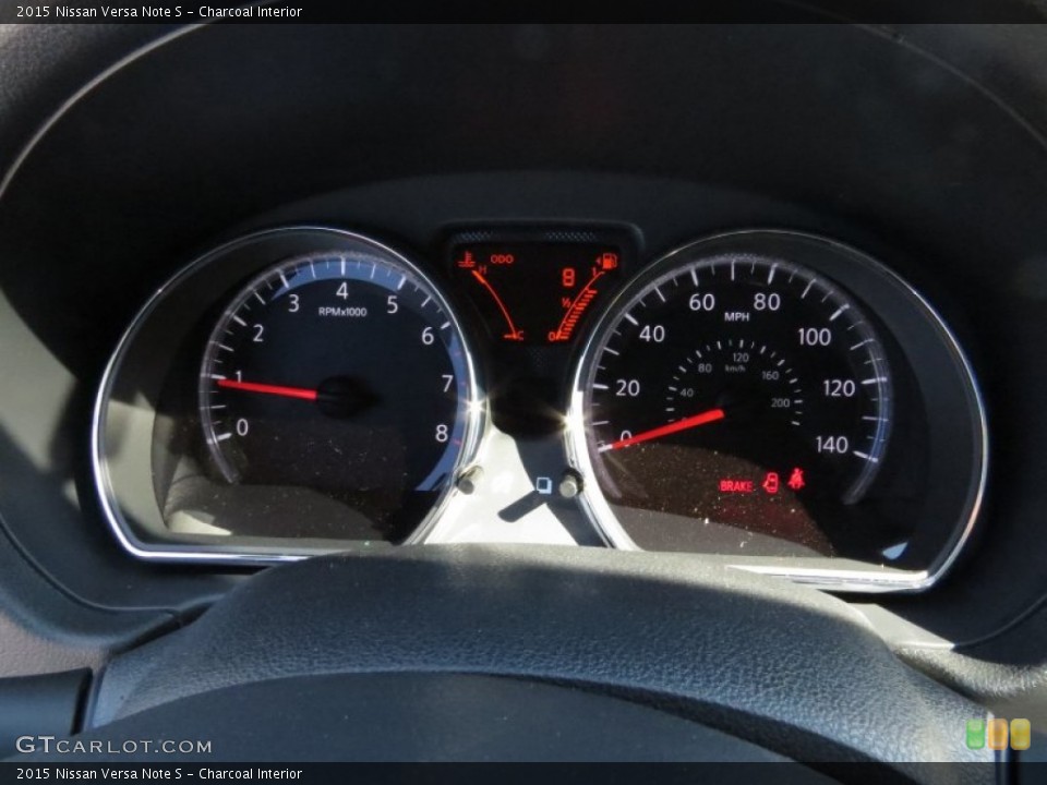 Charcoal Interior Gauges for the 2015 Nissan Versa Note S #95861770