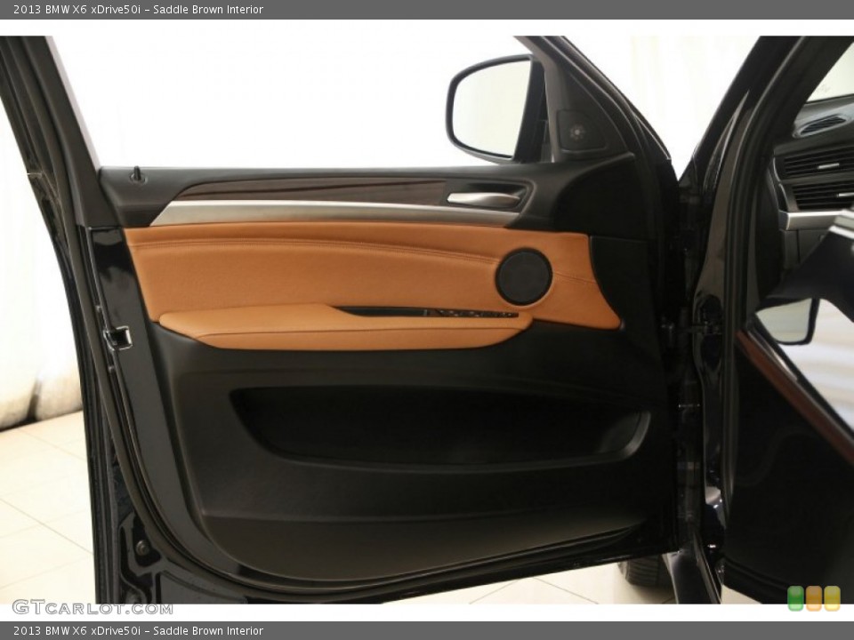 Saddle Brown Interior Door Panel for the 2013 BMW X6 xDrive50i #95869030