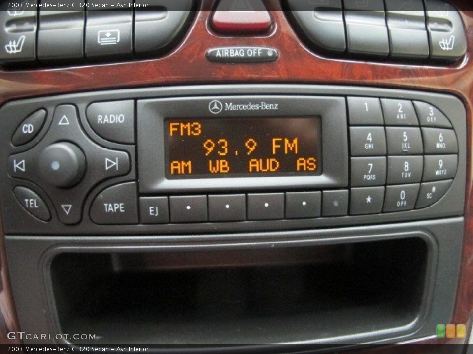 Ash Interior Controls for the 2003 Mercedes-Benz C 320 Sedan #95874233