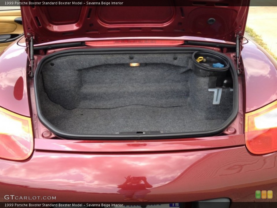 Savanna Beige Interior Trunk for the 1999 Porsche Boxster  #95877121