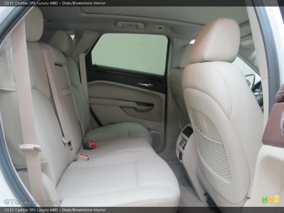 Shale/Brownstone Interior Rear Seat for the 2015 Cadillac SRX Luxury AWD #95877340