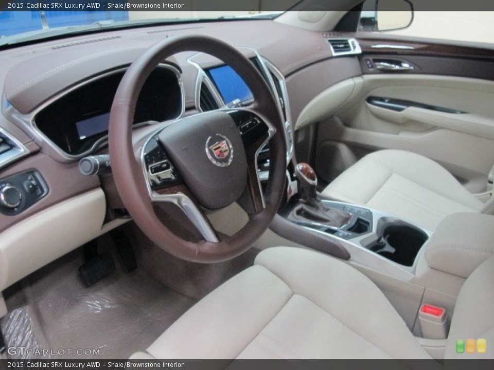 Shale/Brownstone Interior Prime Interior for the 2015 Cadillac SRX Luxury AWD #95877432