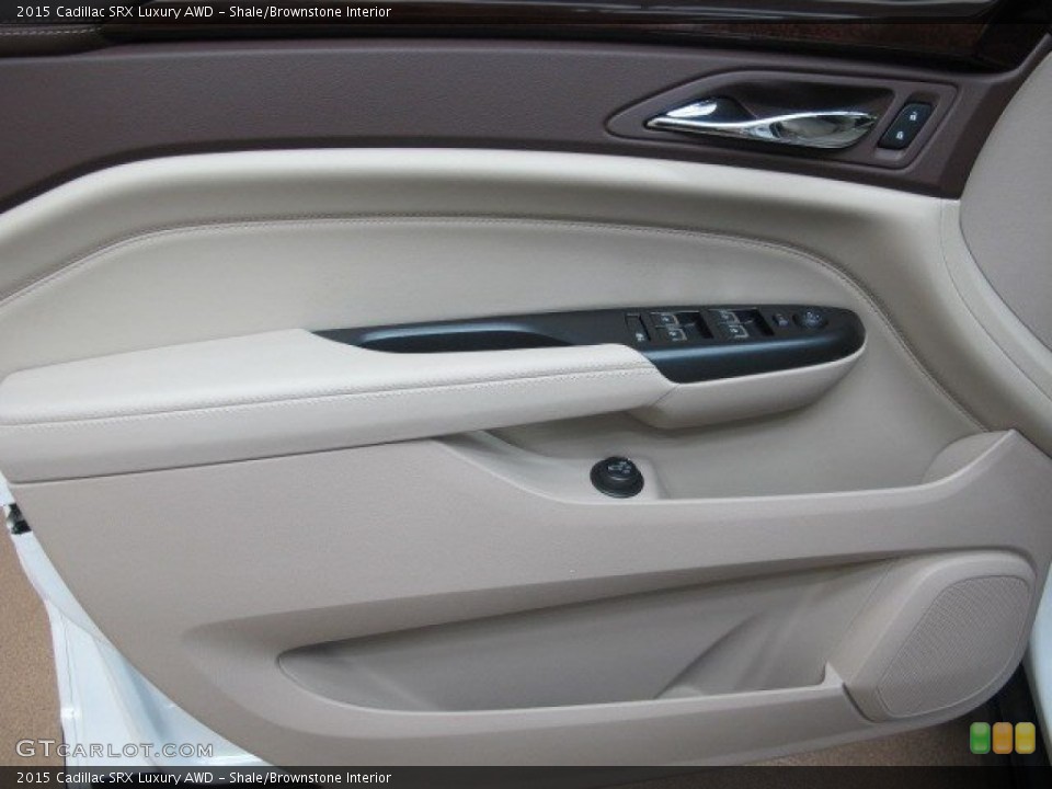 Shale/Brownstone Interior Door Panel for the 2015 Cadillac SRX Luxury AWD #95877493