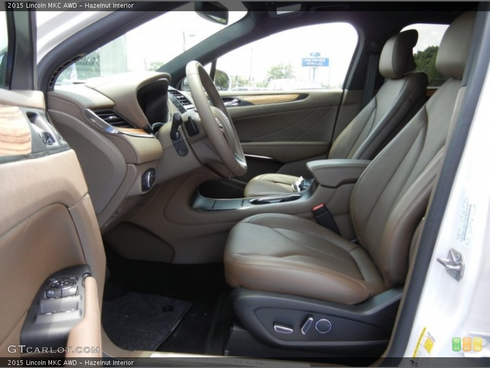 Hazelnut Interior Front Seat for the 2015 Lincoln MKC AWD #95877622