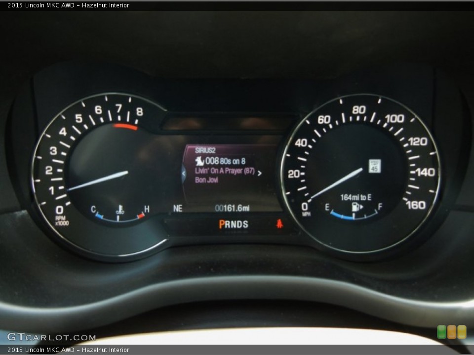 Hazelnut Interior Gauges for the 2015 Lincoln MKC AWD #95877715
