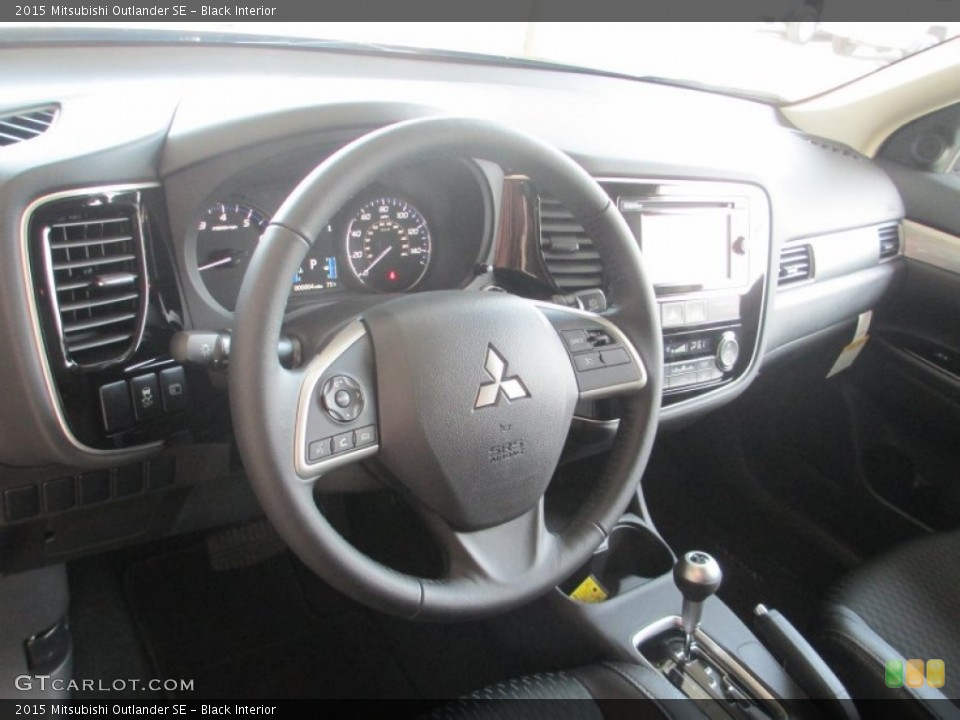 Black Interior Dashboard for the 2015 Mitsubishi Outlander SE #95878654