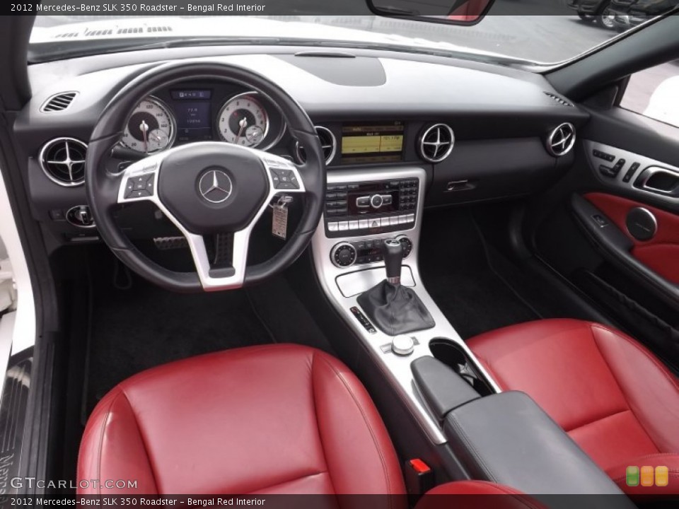 Bengal Red Interior Photo for the 2012 Mercedes-Benz SLK 350 Roadster #95881534