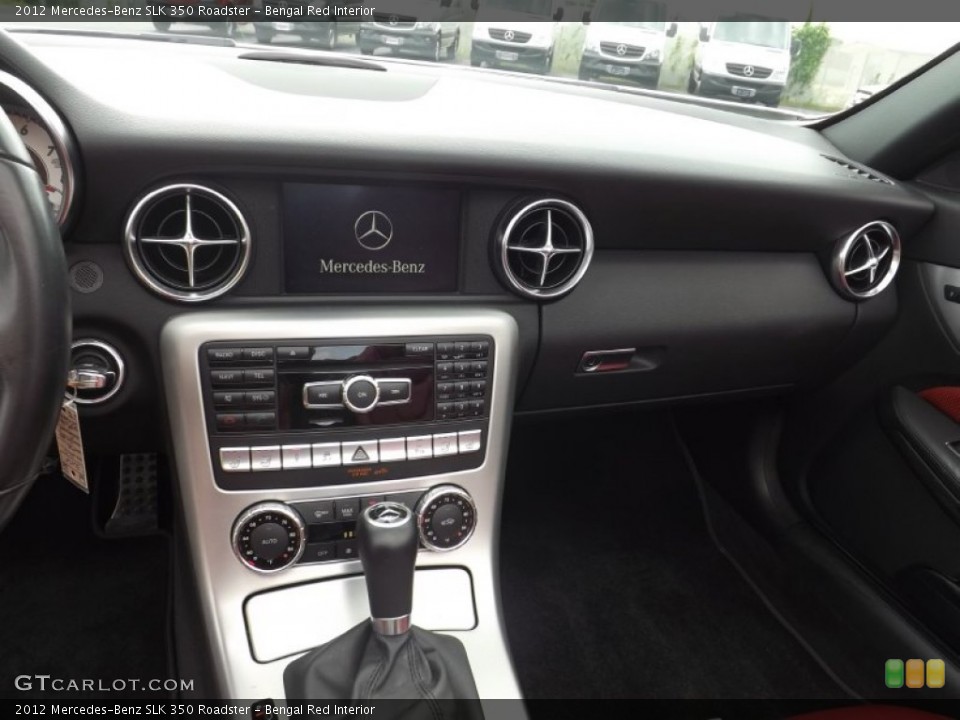 Bengal Red Interior Dashboard for the 2012 Mercedes-Benz SLK 350 Roadster #95881555