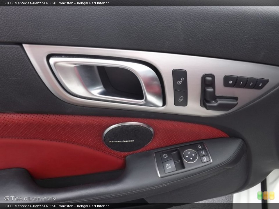 Bengal Red Interior Door Panel for the 2012 Mercedes-Benz SLK 350 Roadster #95881675