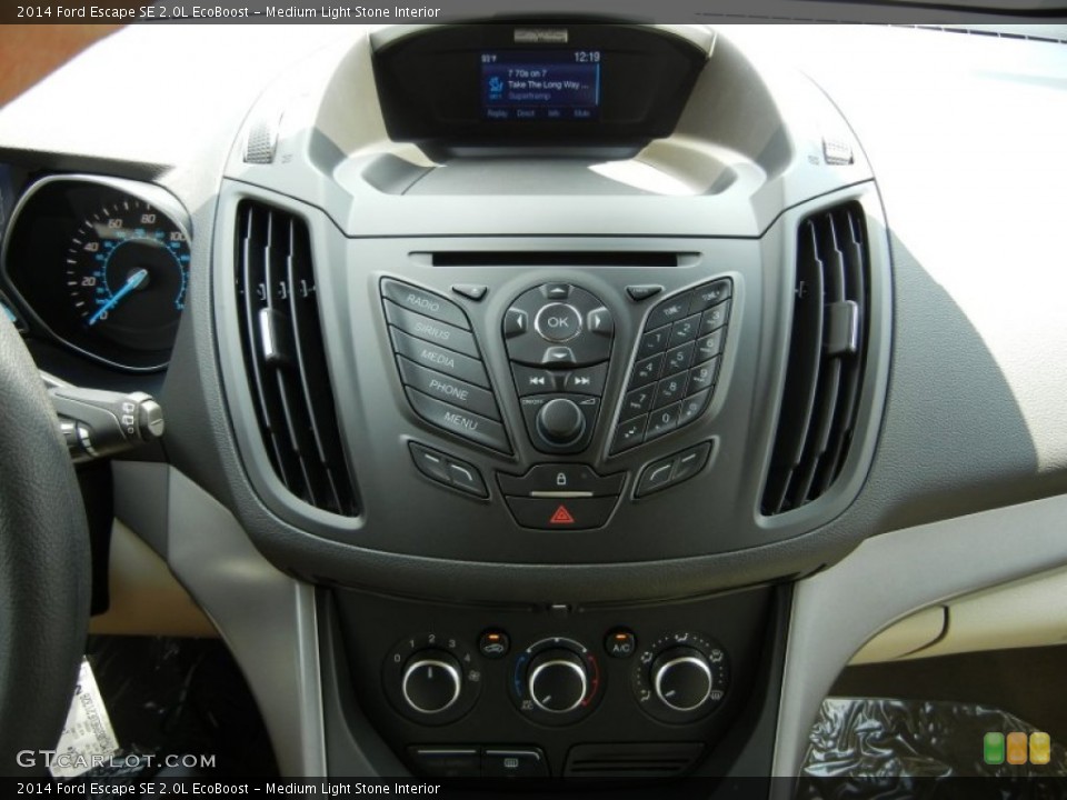 Medium Light Stone Interior Controls for the 2014 Ford Escape SE 2.0L EcoBoost #95884037