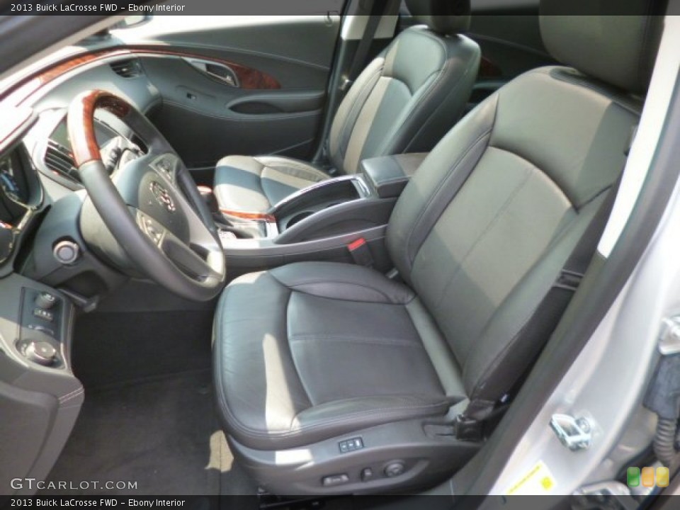 Ebony Interior Front Seat for the 2013 Buick LaCrosse FWD #95887312
