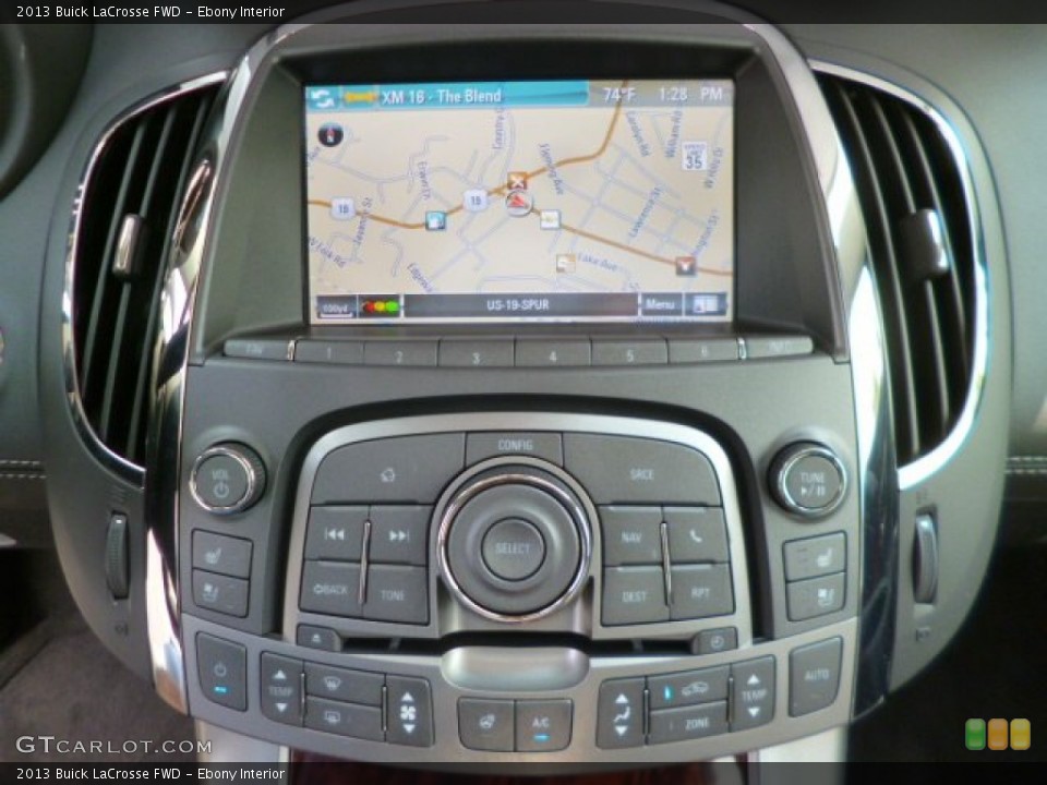 Ebony Interior Controls for the 2013 Buick LaCrosse FWD #95887375