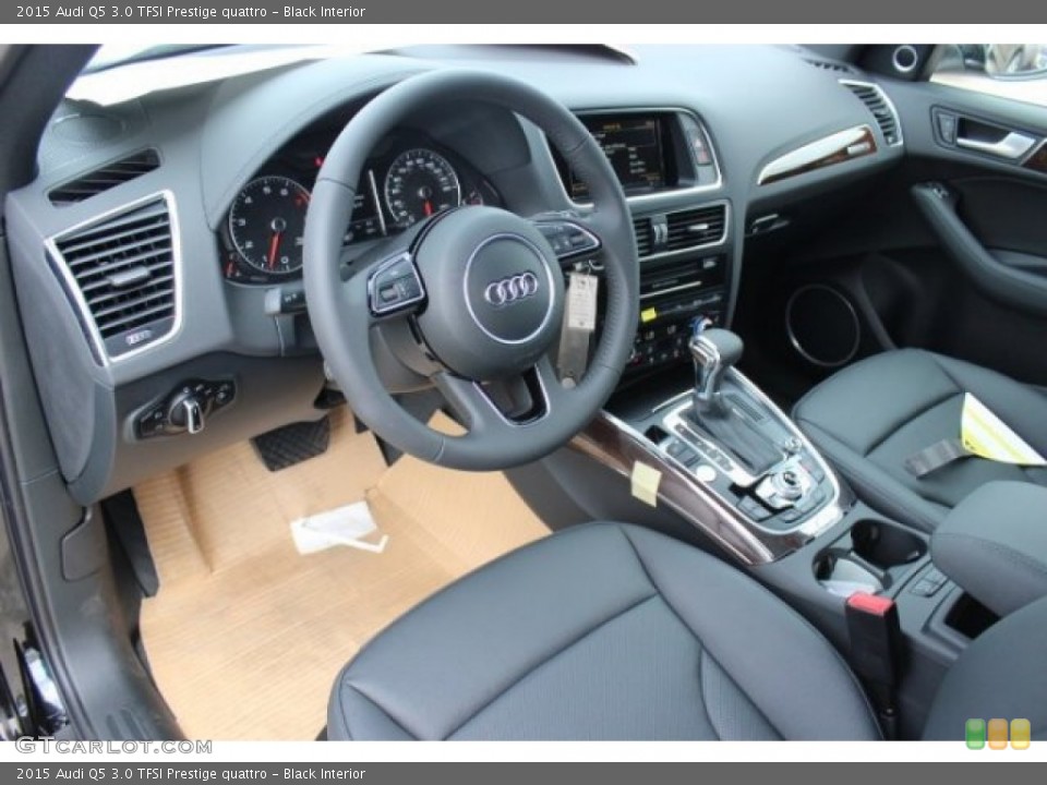 Black Interior Photo for the 2015 Audi Q5 3.0 TFSI Prestige quattro #95889031