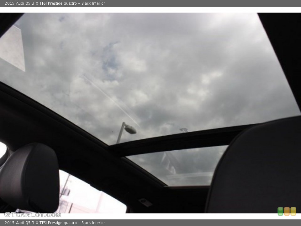 Black Interior Sunroof for the 2015 Audi Q5 3.0 TFSI Prestige quattro #95889154